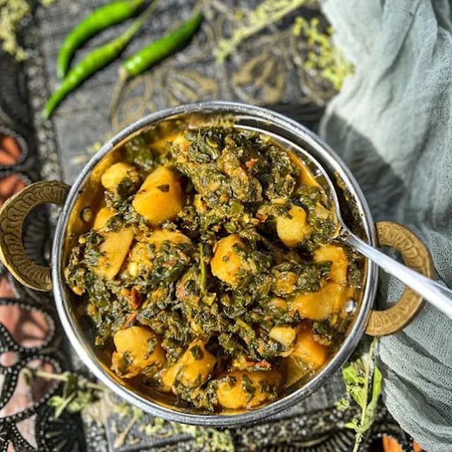 Spinach Potato.