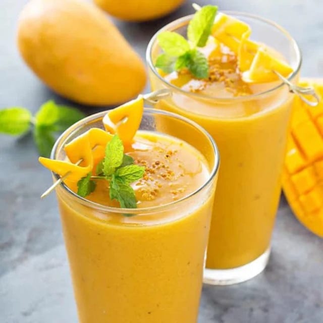 Mango Smoothie.
