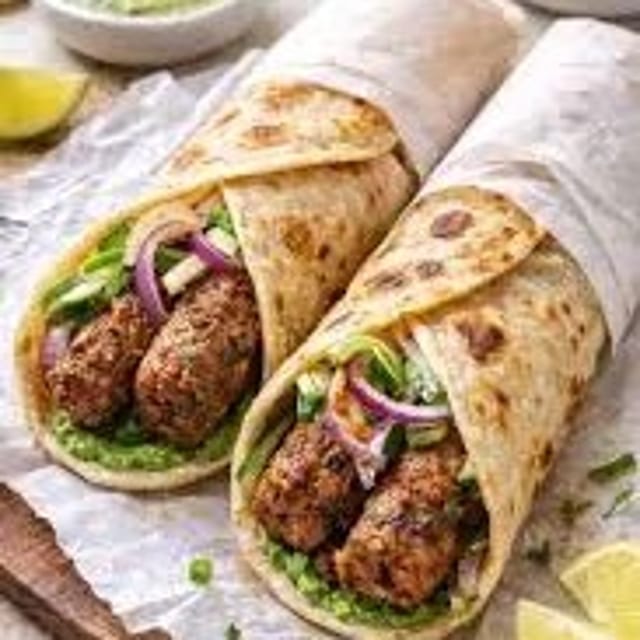 Beef Seekh Kabob.