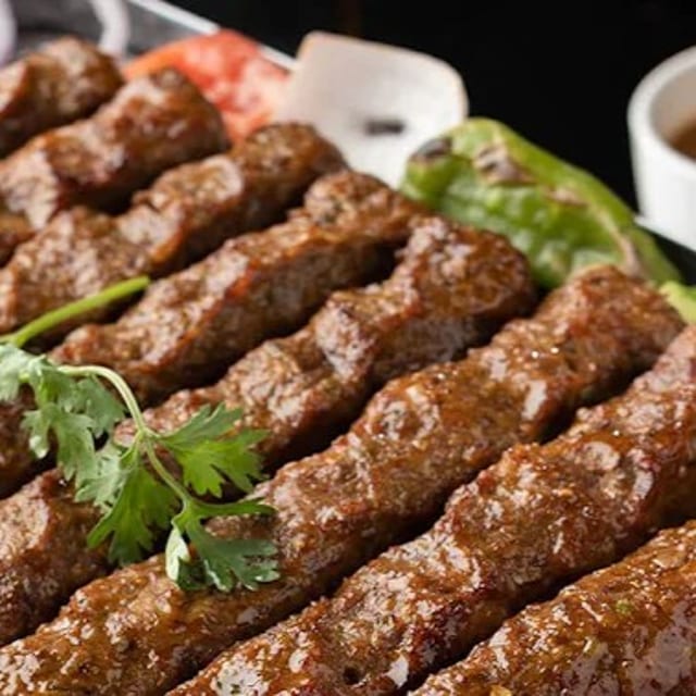 Beef Seekh Kabob.
