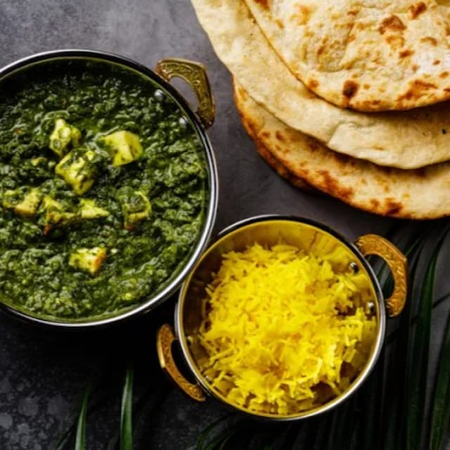Palak Paneer.