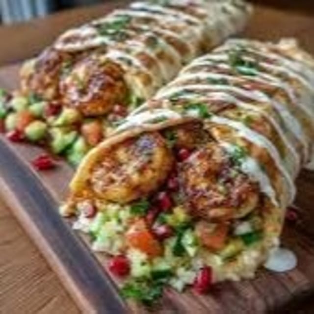 Shrimp Kabob.