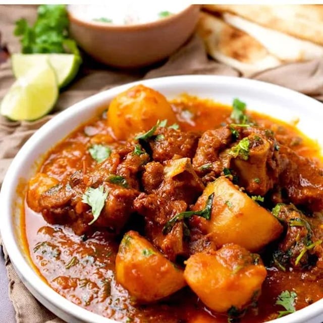 Aloo Gosht.