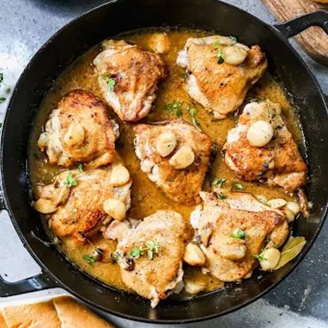 Garlic Chicken.