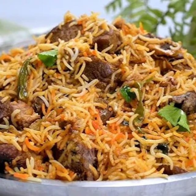 Beef Boneless Biryani.